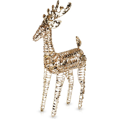 Lighted Deer Outdoor Golden 200 LED 80 cm