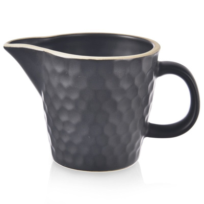 Milk Jug Ceramic Black TEA TIME 100 ml