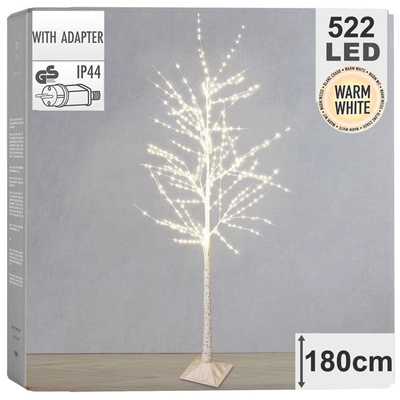 Outdoor Twig Tree with Lights 522 LED 180 cm