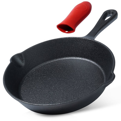 Frying Pan Cast Iron with Silicone Liner CAST LINE 20 cm