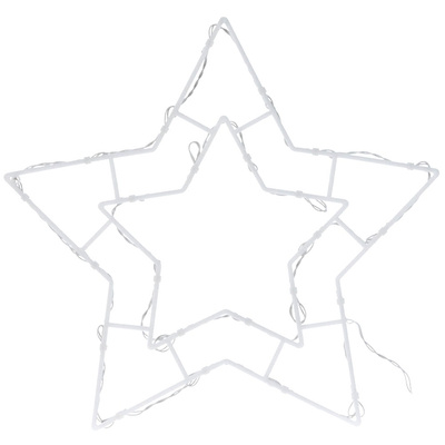 Window Lights Star 24 LED 41x39 cm