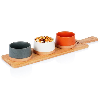 Snack Bowls Ceramic 9.5 cm 4 pcs