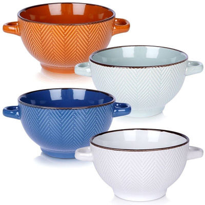 Bowls Ceramic 620 ml 4 pcs