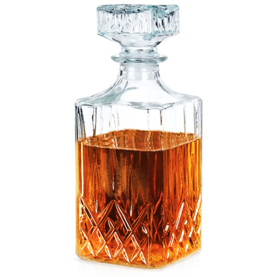 Karafka do whisky szklana 900 ml