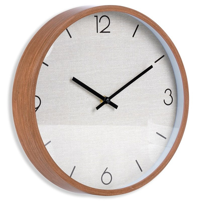 Wall Clock Brown 29.5 cm