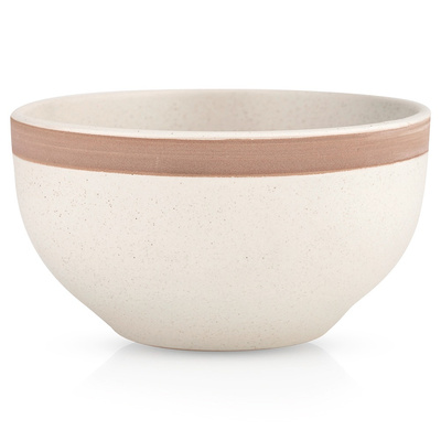 ARTHENA BEIGE ceramic bowl 14.5 cm, 720 ml