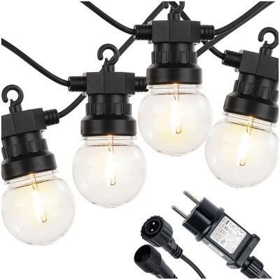 Outdoor String Lights Led 9.5 m 20 pcs