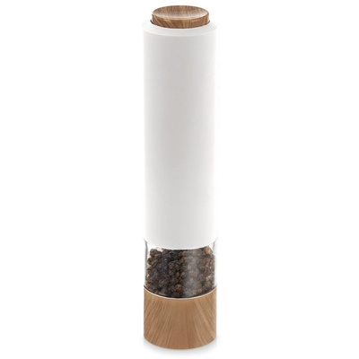 Electric Salt and Pepper Mill White 23 cm