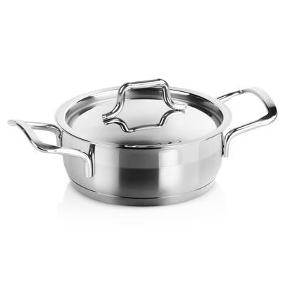 Pot Steel with Lid ANETT 14 cm, 700 ml