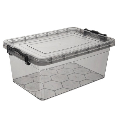 Food Container with Lid Gray GREY 14 l