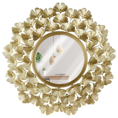 Wall Mirror Golden 52 cm