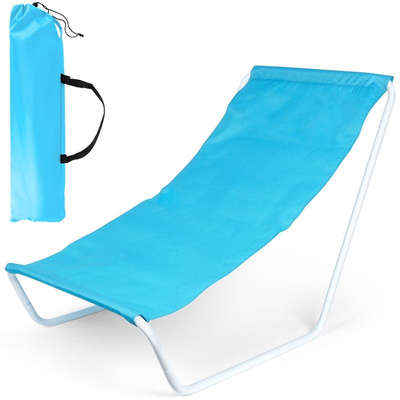 Sunbed Foldable Blue