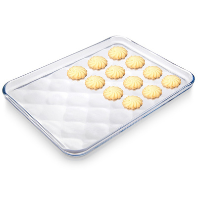 Naczynie żaroodporne szklane 33,5x24,5x2 cm