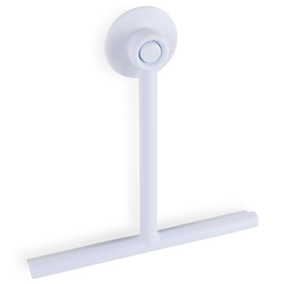 Window Squeegee with Suction Cup White