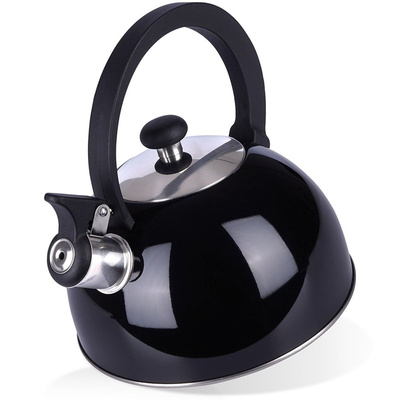 Whistling Kettle Steel Black 1.5 l
