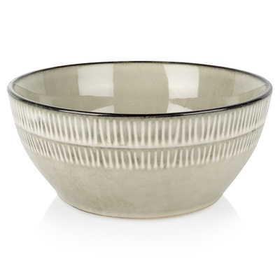 Miseczka ceramiczna szara 16 cm, 750 ml