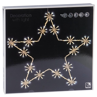 Outdoor Lighted Wall Star 120 LED 50 cm