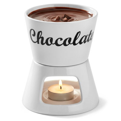 Fondue Set Porcelain 4 pcs