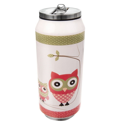 Travel Mug Can OWL 400 ml