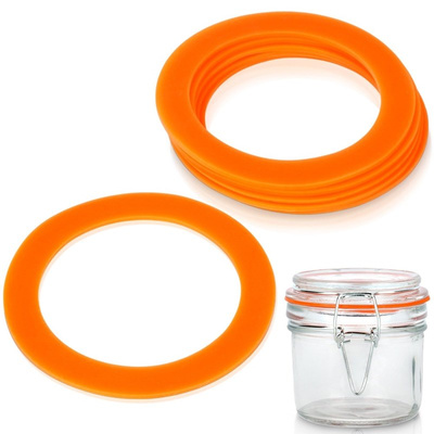Jars Seals Silicone 6 pcs