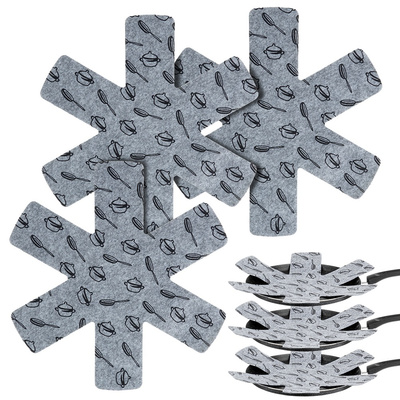 Przekładki ochronne do patelni filcowe 38 cm 3 szt.