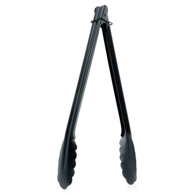 Kitchen Tongs Steel Black 31 cm