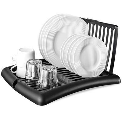 Dish Drainer Rack Black 43,5x38,5x27