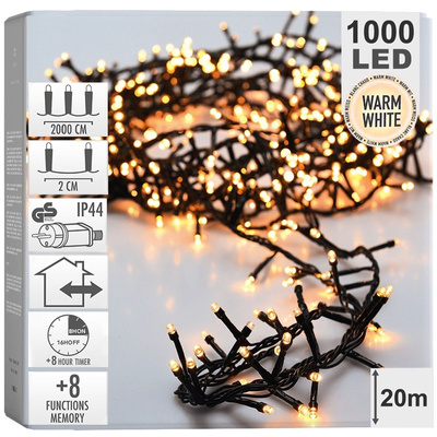 Christmas Tree Lights 1000 LED 20 m