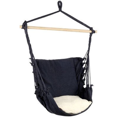 Hammock Chair Graphite with Cushion