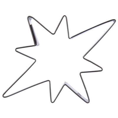 Cookie Cutter Steel Star 8 cm