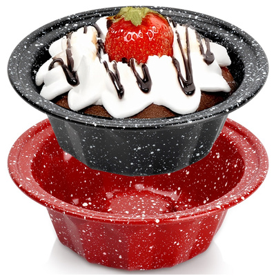 Cake Mould Granite with Chimney 12 cm 2 pcs