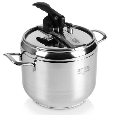 Pressure Cooker Steel PROFI 5 l