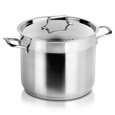 Pot Steel with Lid ANETT 22 cm, 6.5 l