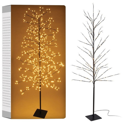 Drzewko świąteczne świecące zewnętrzne 480 LED 180 cm