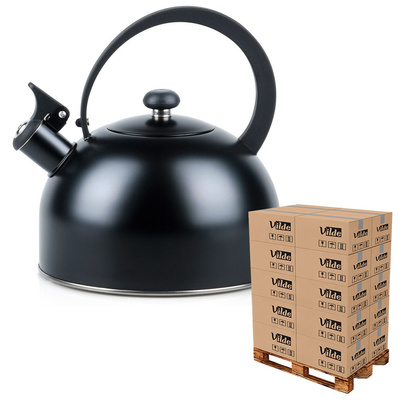Whistling Kettle Steel Black 3 l (pallet of 96 pcs)