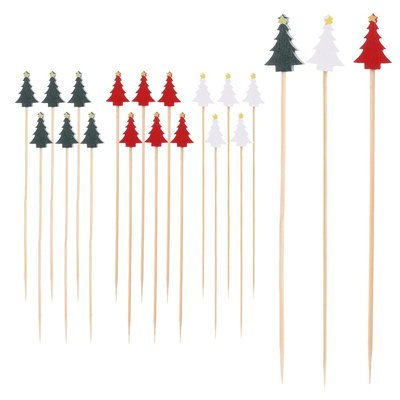 Cocktail Sticks Bamboo Tree 13 cm 20 pcs