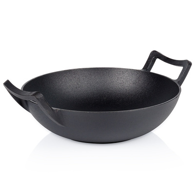 Wok Pan Cast Iron CAST LINE 32 cm