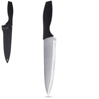 Chef Knife Steel with Knife Guard 19 cm