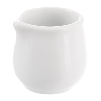 Milk Jug Porcelain White MONA 5x4.5 cm, 40 ml
