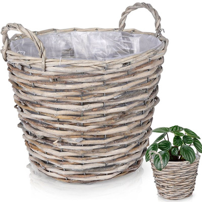 Plant Pot Wicker 22x22 cm