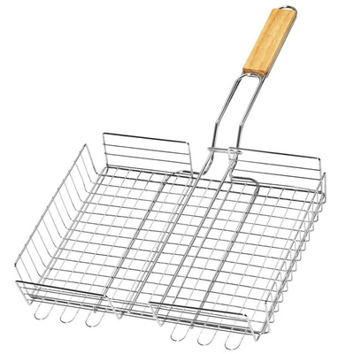 Vegetable Grill Basket Metal BBQ GURU 32x24,5 cm