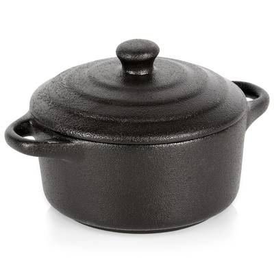 Miseczka do zapiekania porcelanowa z pokrywką 300 ml