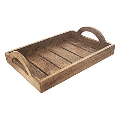 Serving Tray Wooden MANGO 30.5x20.5 cm