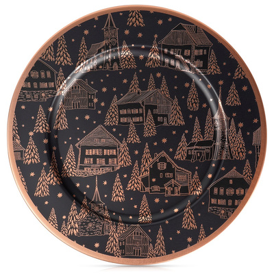 Podtalerz czarny miedziany 33 cm