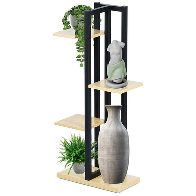 Plant Stand Metal 4-Level 93 cm