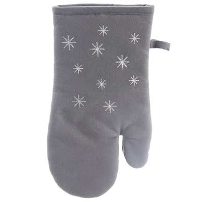 Oven Glove Cotton with Magnet SNOWFLAKE 32.5 cm