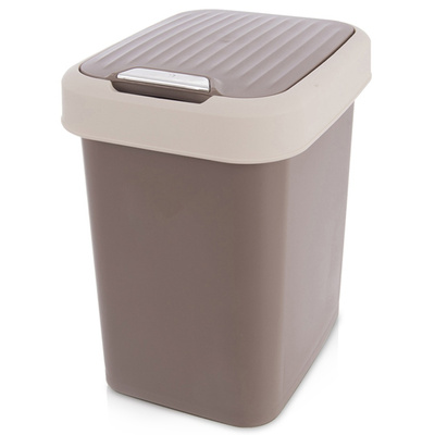 Bin Plastic Brown 12 l