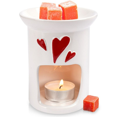 Essential Oil Burner Ceramic HEART