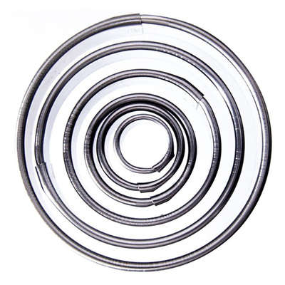 Cookie Cutter Steel Circle 1.3-5.2 cm 5 pcs