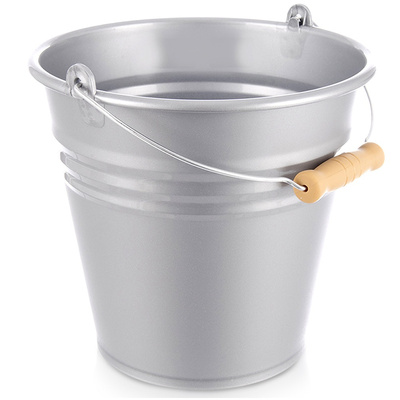 Bucket Plastic Gray 10 l